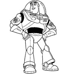 Dibujo para colorear: Buzz Lightyear of Star Command (Dibujos Animados y Series Animadas) #46702 - Dibujos para Colorear e Imprimir Gratis