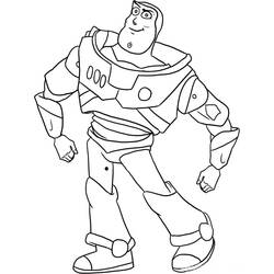 Dibujo para colorear: Buzz Lightyear of Star Command (Dibujos Animados y Series Animadas) #46711 - Dibujos para Colorear e Imprimir Gratis