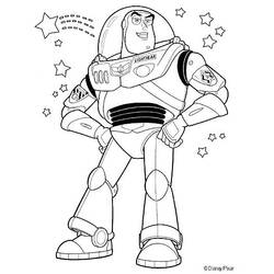 Dibujo para colorear: Buzz Lightyear of Star Command (Dibujos Animados y Series Animadas) #46721 - Dibujos para Colorear e Imprimir Gratis