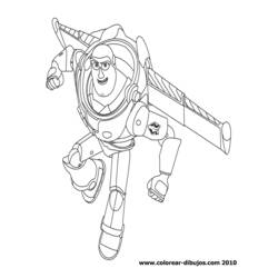 Dibujo para colorear: Buzz Lightyear of Star Command (Dibujos Animados y Series Animadas) #46731 - Dibujos para Colorear e Imprimir Gratis