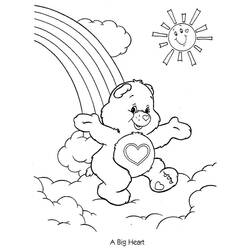 Dibujo para colorear: Care Bears (Dibujos Animados y Series Animadas) #37131 - Dibujos para Colorear e Imprimir Gratis