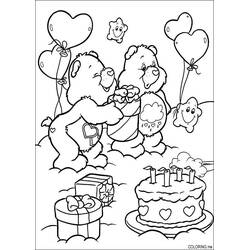 Dibujo para colorear: Care Bears (Dibujos Animados y Series Animadas) #37311 - Dibujos para Colorear e Imprimir Gratis