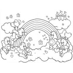 Dibujo para colorear: Care Bears (Dibujos Animados y Series Animadas) #37523 - Dibujos para Colorear e Imprimir Gratis