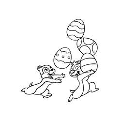 Dibujo para colorear: Chip y Dale for Kids (Dibujos Animados y Series Animadas) #185792 - Dibujos para Colorear e Imprimir Gratis