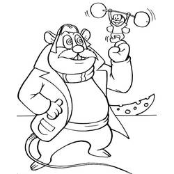 Dibujo para colorear: Chip y Dale for Kids (Dibujos Animados y Series Animadas) #185801 - Dibujos para Colorear e Imprimir Gratis