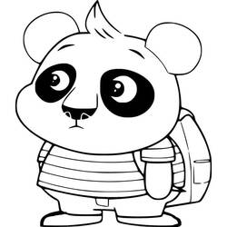 Dibujo para colorear: Chip y Potato (Dibujos Animados y Series Animadas) #199130 - Dibujos para Colorear e Imprimir Gratis