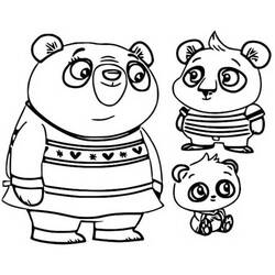 Dibujo para colorear: Chip y Potato (Dibujos Animados y Series Animadas) #199132 - Dibujos para Colorear e Imprimir Gratis