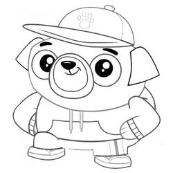 Dibujo para colorear: Chip y Potato (Dibujos Animados y Series Animadas) #199136 - Dibujos para Colorear e Imprimir Gratis