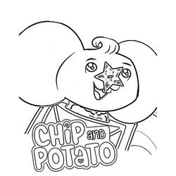 Dibujo para colorear: Chip y Potato (Dibujos Animados y Series Animadas) #199142 - Dibujos para Colorear e Imprimir Gratis