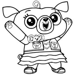 Dibujo para colorear: Chip y Potato (Dibujos Animados y Series Animadas) #199145 - Dibujos para Colorear e Imprimir Gratis