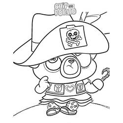 Dibujo para colorear: Chip y Potato (Dibujos Animados y Series Animadas) #199148 - Dibujos para Colorear e Imprimir Gratis