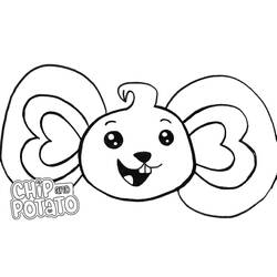 Dibujo para colorear: Chip y Potato (Dibujos Animados y Series Animadas) #199149 - Dibujos para Colorear e Imprimir Gratis