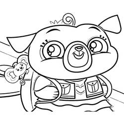 Dibujo para colorear: Chip y Potato (Dibujos Animados y Series Animadas) #199154 - Dibujos para Colorear e Imprimir Gratis