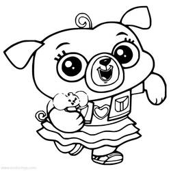 Dibujo para colorear: Chip y Potato (Dibujos Animados y Series Animadas) #199157 - Dibujos para Colorear e Imprimir Gratis