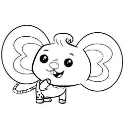 Dibujo para colorear: Chip y Potato (Dibujos Animados y Series Animadas) #199159 - Dibujos para Colorear e Imprimir Gratis
