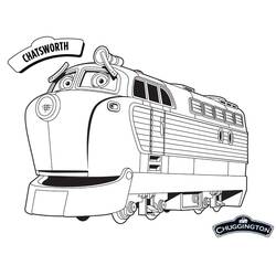 Dibujo para colorear: Chuggington (Dibujos Animados y Series Animadas) #206820 - Dibujos para Colorear e Imprimir Gratis