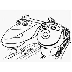 Dibujo para colorear: Chuggington (Dibujos Animados y Series Animadas) #206823 - Dibujos para Colorear e Imprimir Gratis