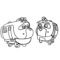 Dibujo para colorear: Chuggington (Dibujos Animados y Series Animadas) #206825 - Dibujos para Colorear e Imprimir Gratis