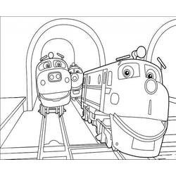 Dibujo para colorear: Chuggington (Dibujos Animados y Series Animadas) #206829 - Dibujos para Colorear e Imprimir Gratis