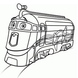 Dibujo para colorear: Chuggington (Dibujos Animados y Series Animadas) #206833 - Dibujos para Colorear e Imprimir Gratis