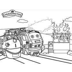 Dibujo para colorear: Chuggington (Dibujos Animados y Series Animadas) #206837 - Dibujos para Colorear e Imprimir Gratis