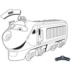 Dibujo para colorear: Chuggington (Dibujos Animados y Series Animadas) #206839 - Dibujos para Colorear e Imprimir Gratis