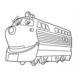 Dibujo para colorear: Chuggington (Dibujos Animados y Series Animadas) #206840 - Dibujos para Colorear e Imprimir Gratis