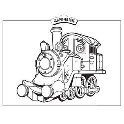 Dibujo para colorear: Chuggington (Dibujos Animados y Series Animadas) #206844 - Dibujos para Colorear e Imprimir Gratis