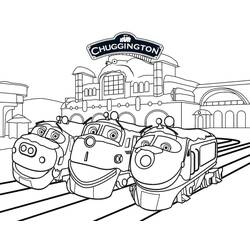 Dibujo para colorear: Chuggington (Dibujos Animados y Series Animadas) #206846 - Dibujos para Colorear e Imprimir Gratis