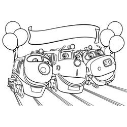 Dibujo para colorear: Chuggington (Dibujos Animados y Series Animadas) #206847 - Dibujos para Colorear e Imprimir Gratis