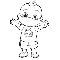 Dibujo para colorear: CoComelon (Dibujos Animados y Series Animadas) #203451 - Dibujos para Colorear e Imprimir Gratis