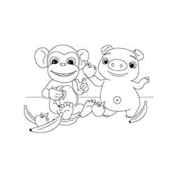 Dibujo para colorear: CoComelon (Dibujos Animados y Series Animadas) #203452 - Dibujos para Colorear e Imprimir Gratis