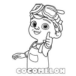 Dibujo para colorear: CoComelon (Dibujos Animados y Series Animadas) #203458 - Dibujos para Colorear e Imprimir Gratis