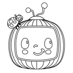 Dibujo para colorear: CoComelon (Dibujos Animados y Series Animadas) #203461 - Dibujos para Colorear e Imprimir Gratis