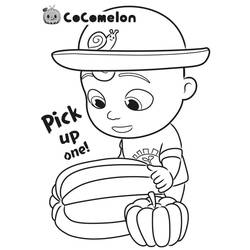 Dibujo para colorear: CoComelon (Dibujos Animados y Series Animadas) #203463 - Dibujos para Colorear e Imprimir Gratis