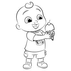 Dibujo para colorear: CoComelon (Dibujos Animados y Series Animadas) #203466 - Dibujos para Colorear e Imprimir Gratis