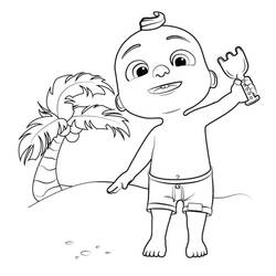 Dibujo para colorear: CoComelon (Dibujos Animados y Series Animadas) #203475 - Dibujos para Colorear e Imprimir Gratis