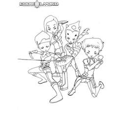 Dibujo para colorear: Code Lyoko (Dibujos Animados y Series Animadas) #204624 - Dibujos para Colorear e Imprimir Gratis