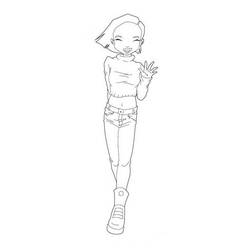 Dibujo para colorear: Code Lyoko (Dibujos Animados y Series Animadas) #204626 - Dibujos para Colorear e Imprimir Gratis