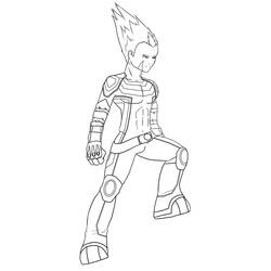 Dibujos para colorear: Code Lyoko - Dibujos para Colorear e Imprimir Gratis