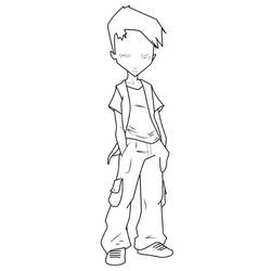 Dibujo para colorear: Code Lyoko (Dibujos Animados y Series Animadas) #204636 - Dibujos para Colorear e Imprimir Gratis
