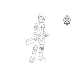 Dibujo para colorear: Code Lyoko (Dibujos Animados y Series Animadas) #204637 - Dibujos para Colorear e Imprimir Gratis