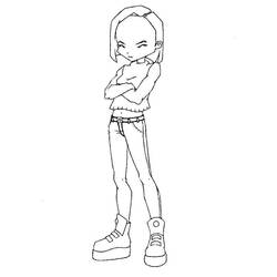 Dibujo para colorear: Code Lyoko (Dibujos Animados y Series Animadas) #204638 - Dibujos para Colorear e Imprimir Gratis