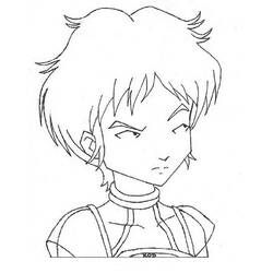 Dibujo para colorear: Code Lyoko (Dibujos Animados y Series Animadas) #204640 - Dibujos para Colorear e Imprimir Gratis