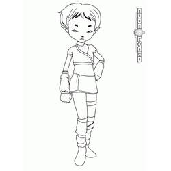 Dibujo para colorear: Code Lyoko (Dibujos Animados y Series Animadas) #204641 - Dibujos para Colorear e Imprimir Gratis