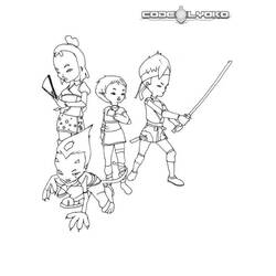 Dibujo para colorear: Code Lyoko (Dibujos Animados y Series Animadas) #204644 - Dibujos para Colorear e Imprimir Gratis