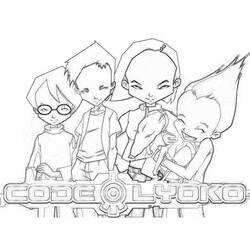 Dibujo para colorear: Code Lyoko (Dibujos Animados y Series Animadas) #204645 - Dibujos para Colorear e Imprimir Gratis