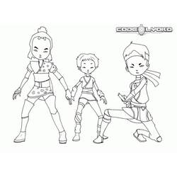 Dibujo para colorear: Code Lyoko (Dibujos Animados y Series Animadas) #204647 - Dibujos para Colorear e Imprimir Gratis
