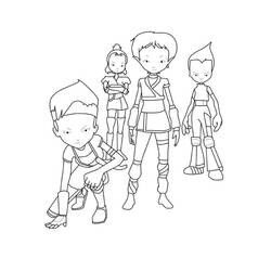 Dibujo para colorear: Code Lyoko (Dibujos Animados y Series Animadas) #204649 - Dibujos para Colorear e Imprimir Gratis