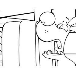 Dibujos para colorear: Corneil y Bernie - Dibujos para Colorear e Imprimir Gratis